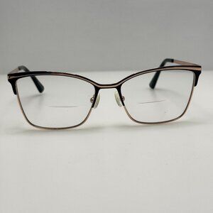 Nicole Miller Madagascar C01 Black Gold Eyeglasses Eye Glasses Frames 56-17-140